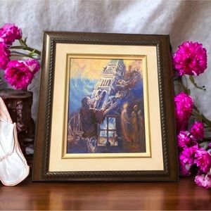 Patricia Kingsley Signed printed canvas “DANIEL” Religious painting 12 Prophets